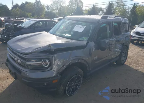 2023 Ford Bronco Sport Big Bend из США, поврежденный, VIN 3FMCR9B61PRD35122